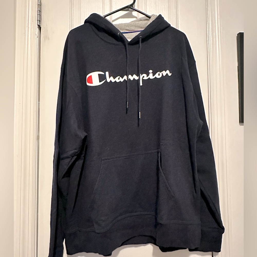 Men’s Champion Navy Hoodie
